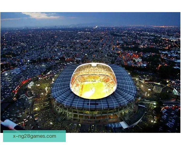 2026世界杯开幕式导演组在墨西哥阿兹特克体育场进行声光效果测试筹备